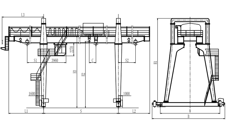 MG型通用門式起重機(jī)